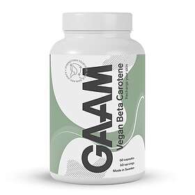 GAAM Nutrition Vegan Beta Carotene 60 Caps