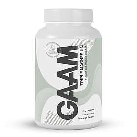 GAAM Nutrition Triple Magnesium 60 Caps
