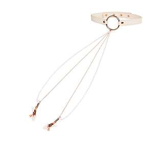 Sportsheets Sex & Mischief Peaches´n CreaMe Halsband med Bröstsklämmor