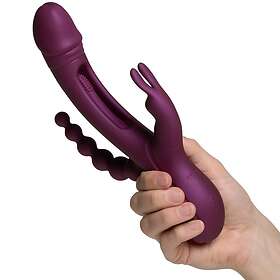 Trilux HoneyPlayBox Rabbitvibrator med Analkedja och Finger