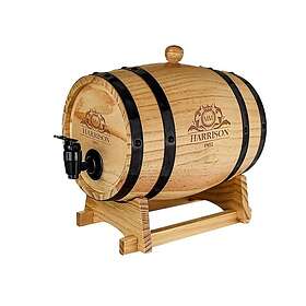 Mikamax Wooden Barrel Dispenser 3L