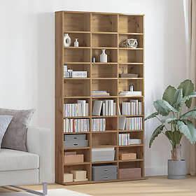 vidaXL CD-skåp i Artisan ek 101x23x177,5 cm tillverkat av konstruerat trä 3329341