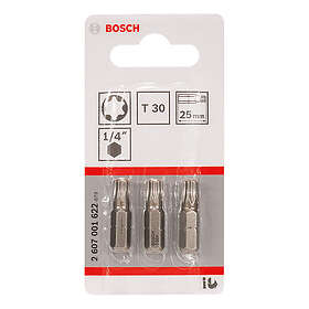 Bosch Torxbits 25mm (3-P) (TX30)