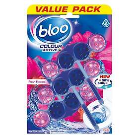 Fresh Bloo Colour Active Flowers Toalettfräschare 3-pack