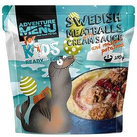 Adventure Menu Swedish Meatballs with Cream Sauce and Mashed Potatoes 250g