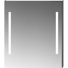 Jika Clear spegel med belysning, 100x81 cm