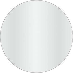 Loevschall Refine Rund spegel, Ø100 cm, borstad aluminium