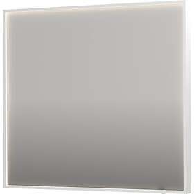 Sanibell Ink SP19 spegel med belysning, dimbar, imfri, mattvit, 90x80 cm