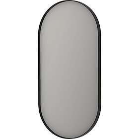 Sanibell Ink SP20 spegel, borstad svart, 40x80 cm