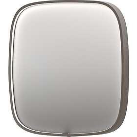 Sanibell SP31 Spejl 40x40cm Børstet rustfrit stål