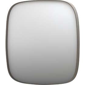 Sanibell SP29 Spegel 100x100cm Borstad Rostfri Aluminiumram