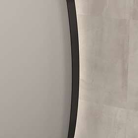 Sanibell SP30 Spegel 60x60cm Matt Svart Aluminiumram