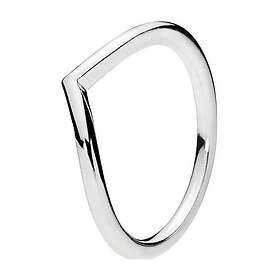 Pandora Polished Silver Wishbone ring 196314-54