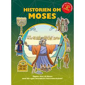 Historien om Moses-klistremerkebok