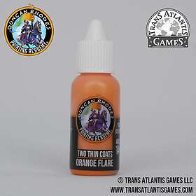 Duncan Rhodes Painting Academy Trans Atlantis Games Two Thin Coats Orange Flare 