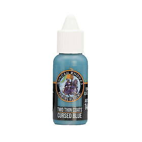 Duncan Rhodes Painting Academy Two Thin Coats Cursed Blue (Midtone)