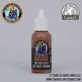 Duncan Rhodes Painting Academy Two Thin Coats Dry Rust Brown (Midtone)