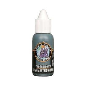 Duncan Rhodes Painting Academy Two Thin Coats War Master Green (Shadow)