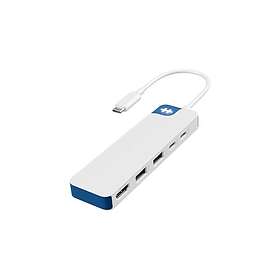 Targus Hyper HyperDrive Flex 5 Port USB-C Hub - Blue HD4101BUGL