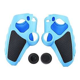Malmö TeknikKompani Playstation 5 PS5 Silikon Skin Skal Fodral Anti-Slip Skydd Joystick Caps Blå