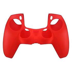 Malmö TeknikKompani Playstation 5 PS5 Silikon Skin Skal Fodral Anti-Slip Skydd Röd