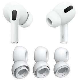 CaseOnline Öronkuddar 6-pack AirPods Pro 2 Vit