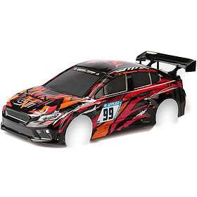HSP Racing -STI04 Målad kaross 1:10 Drift STI Röd