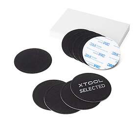 xTool Läderpatch Rund Svart 10st