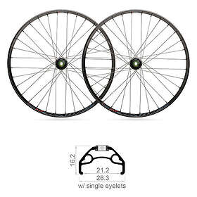 Rodi Black Rock 29´´ Disc Mtb-hjulset