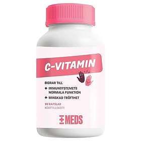 Meds C-vitamin 500mg 90 kapslar