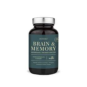 Nordbo Brain & Memory Magnesium 90 kapslar