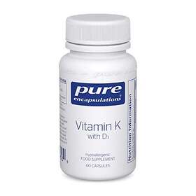 Pure Encapsulations Vitamin K with D3 60 kapslar