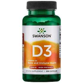 Swanson Vitamin D3 400 IU 250 caps