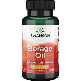 Swanson Borage Oil 1000mg 60 softgels
