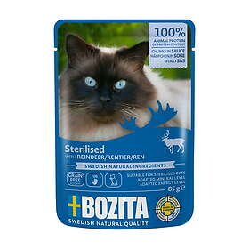 Bozita Sterilised Reindeer in Sauce Våtfoder 85g