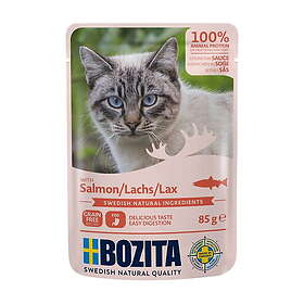 Bozita Salmon Chunks Sauce Våtfoder För Katt 85g
