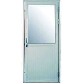 Uldal Balkongdør 90x200 venstre brystning 90 u-verdi 1,2 115 mm karm hvitmalt