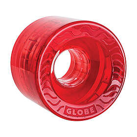 Globe Retro Flex Cruiser Wheel Clear Red 83A 58mm