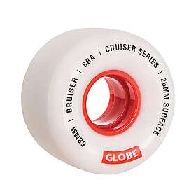 Globe Bruiser White/Red 83A 58mm