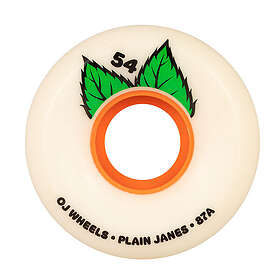 OJ Wheels Plain Jane Keyframe 87A White 54mm