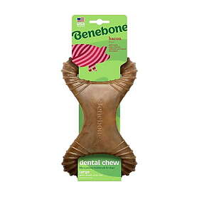 Benebone Dentaltuggben i Nylon med Baconsmak (L)