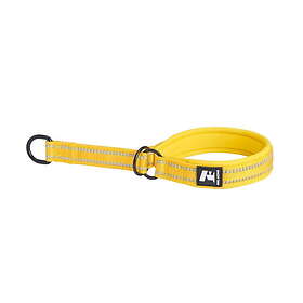 Feel Active Vadderat Hundhalsband Halvstryp Gul (1,5 x 25-35cm)