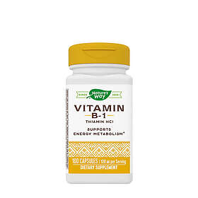 Nature's Way Vitamin B1 100 Kapslar