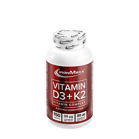 IronMaxx Vitamin D3 + K2 120 Tablets