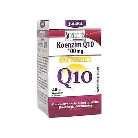JutaVit Coenzyme Q10 100mg + Vitamin E 40 Tablets