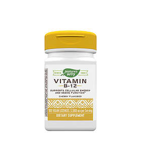 Nature's Way Vitamin B12 120Vegan Lozenges