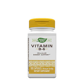 Nature's Way Vitamin B6 100 Capsules