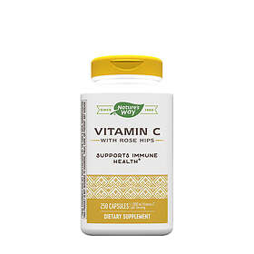 Nature's Way Vitamin C with Rose Hips 250 Capsules