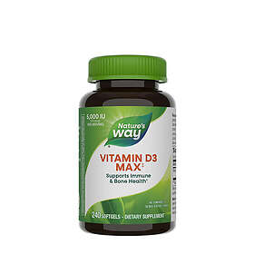 Nature's Way Vitamin D3 Max 240 Softgels