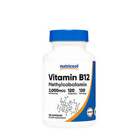 Nutricost Vitamin B12 2,000 mcg 120 Capsules
